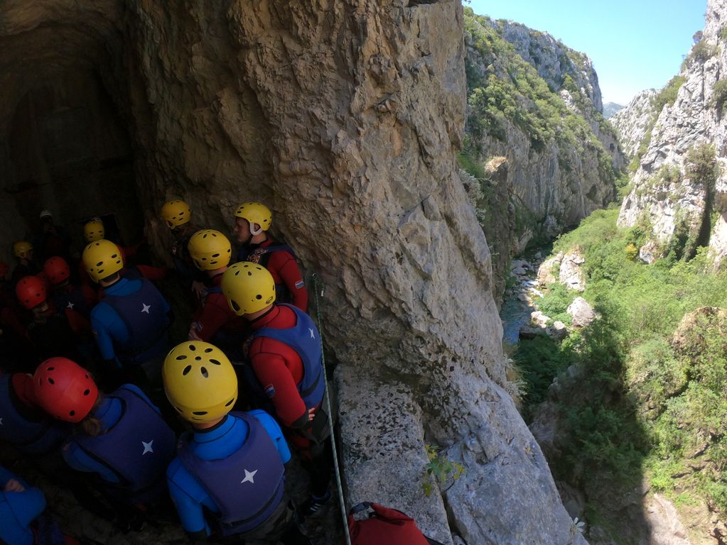 Canyoning Kroatië Actief Hostel 20